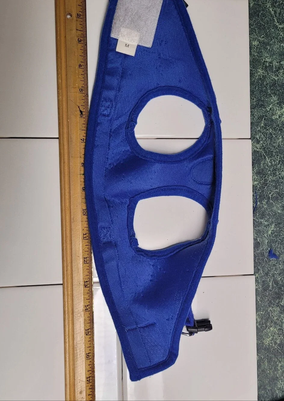 Dog's Safety Harness Vest in Royal Blue with Reflective Trim Medium